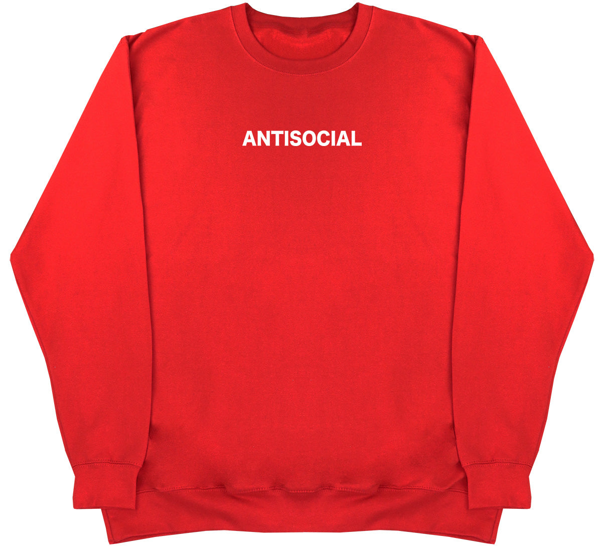 Antisocial - Huge Oversized Comfy Original Sweater