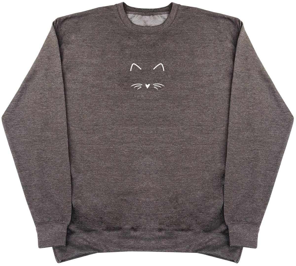 Cat Face - Huge Oversized Comfy Original Sweater