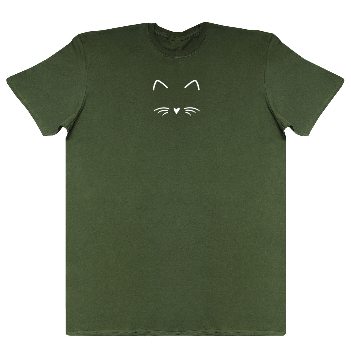 Cat Face - Huge Oversized Comfy Original T-Shirt