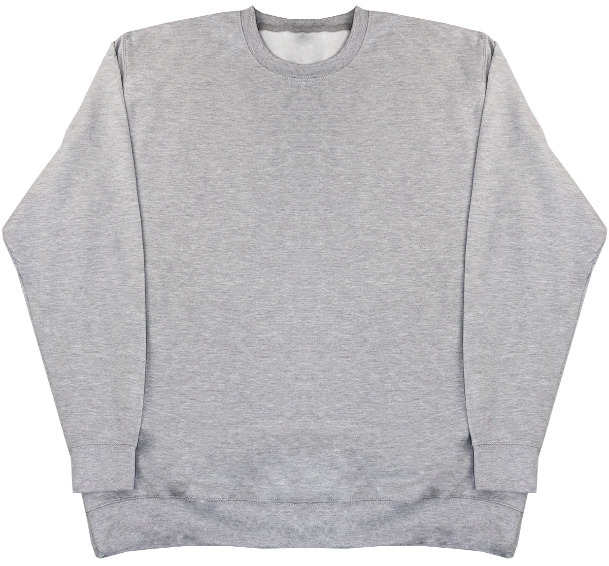Personalised Sweater - Choice of Fonts - White Text - Huge Oversized Comfy Original Sweater
